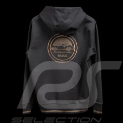 Porsche x BOSS Sweatshirt Hoodie mit Capsule-Logo Regular fit Schwarz BOSS 50495909_001 - Herren