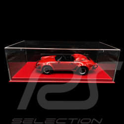 1/12 showcase for model Red leatherette base premium quality