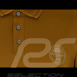 Porsche x BOSS Polo shirt Slim Fit mercerised Cotton Brown BOSS 50496590_218 - Men