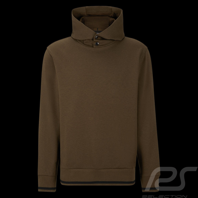 Sweatshirt Porsche x BOSS à capuche Logo capsule Regular fit Marron BOSS 50495909_361 - Homme