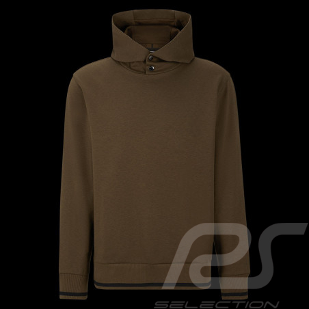 Sweatshirt Porsche x BOSS à capuche Logo capsule Regular fit Marron BOSS 50495909_361 - Homme