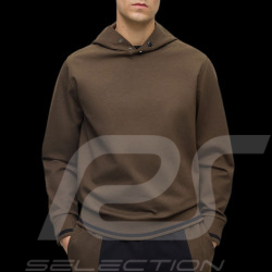 Sweatshirt Porsche x BOSS à capuche Logo capsule Regular fit Marron BOSS 50495909_361 - Homme