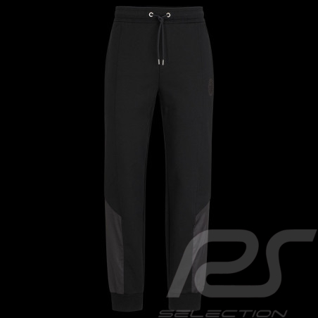 Porsche x BOSS Tracksuit trousers Bi-material water-repellent Black BOSS 50495910_001 - Men