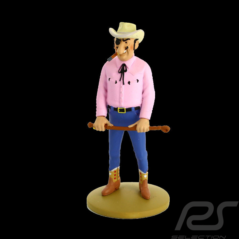 Figur Rastapopoulos mit der Peitsche - Flug 714 nach Sydney Resin 19 cm 42202