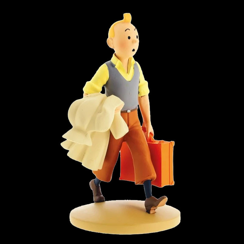 Tintin Figurine on the road Resin 19 cm 42217