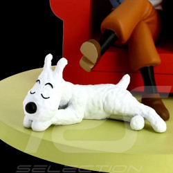 Figurine Tintin fauteuil rouge - L'oreille cassée Résine 34 cm 46404