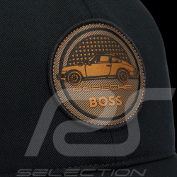 Casquette Porsche x BOSS twill de coton Noir BOSS 50498138_001