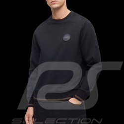 Sweatshirt Porsche x BOSS coupe décontractée Coton / Laine Noir BOSS 50498740_001 - Homme