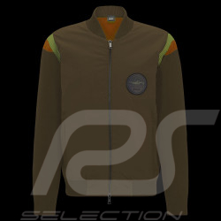 Porsche x BOSS Jacket Multi-material water-repellent Cotton / Wool Brown BOSS 50496949_361 - Men