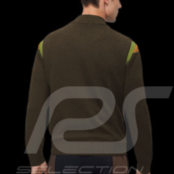 Porsche x BOSS Jacket Multi-material water-repellent Cotton / Wool Brown BOSS 50496949_361 - Men