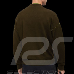 Sweatshirt Porsche x BOSS Logo capsule Coton / Laine Marron BOSS 50496955_361 - Homme