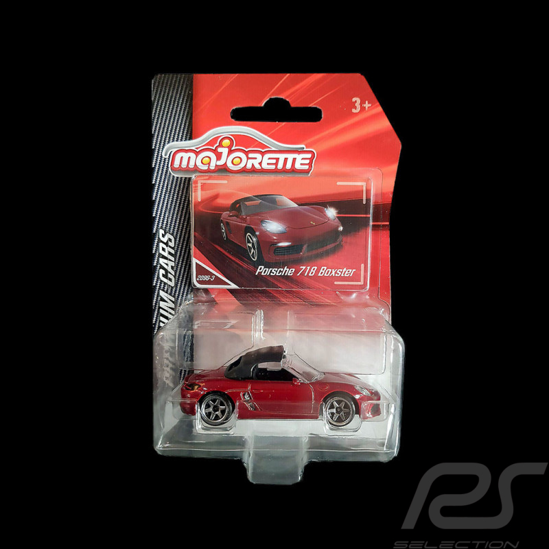 Porsche 718 Boxster Dunkelrot 1/59 Majorette 212053052