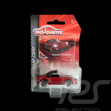 Porsche 718 Boxster Rouge Foncé 1/59 Majorette 212053052