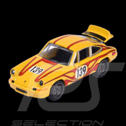 Porsche 911 Carrera RS 2.7 n° 139 Gelb / Rot 1/59 Majorette 212053161