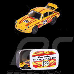 Porsche 911 Carrera RS 2.7 n° 139 Gelb / Rot 1/59 Majorette 212053161