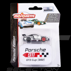 Porsche 911 GT3 Cup Type 992 n° 911 Argent 1/59 Majorette 212053161