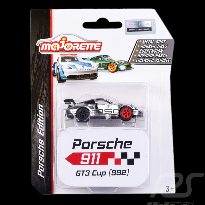 Porsche 911 GT3 Cup Type 992 n° 911 Argent 1/59 Majorette 212053161
