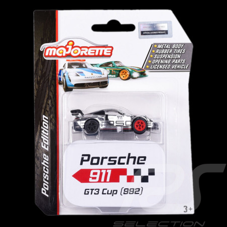 Porsche 911 GT3 Cup Type 992 n° 911 Argent 1/59 Majorette 212053161