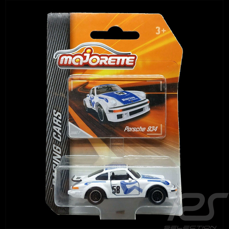 Porsche 934 n° 58 Burton 24h Le Mans 1977 White 1/59 Majorette 212084009SMO