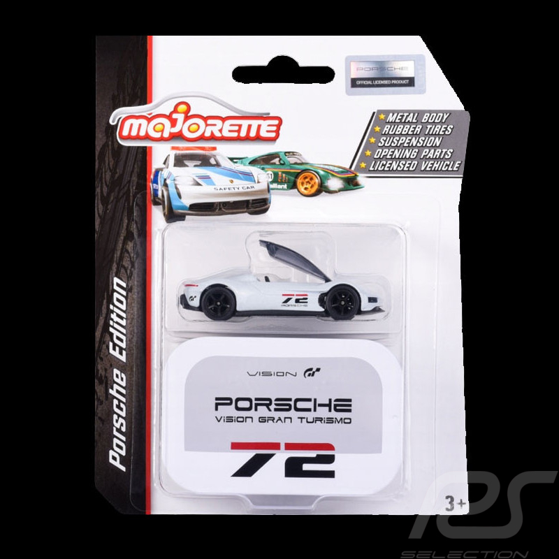 Porsche Vision Gran Turismo n° 72 Weiß 1/59 Majorette 212053161