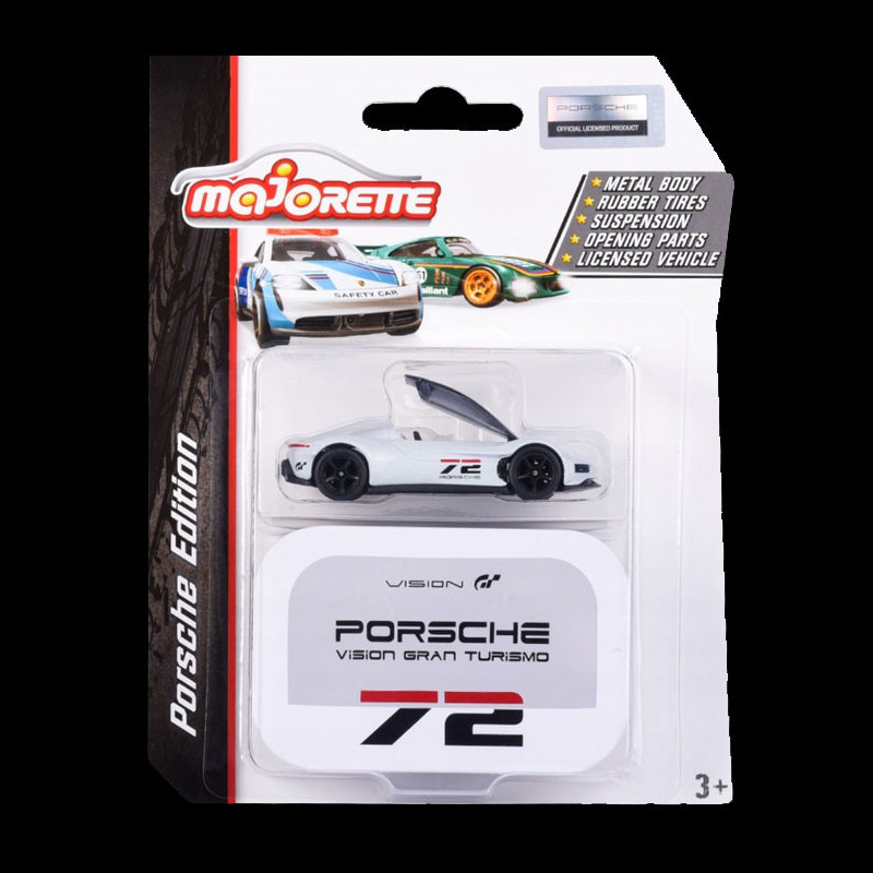 Porsche Vision Gran Turismo n° 72 White 1/59 Majorette 212053161