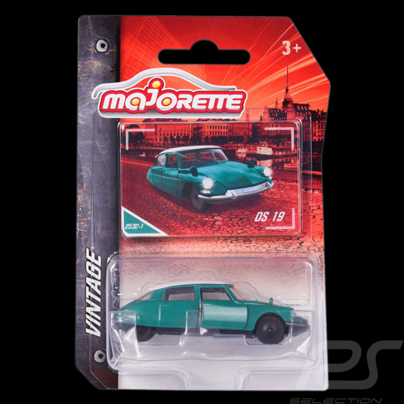 Citroen DS 19 Grün / Weiß Vintage Series 1/59 Majorette 212052010SMO
