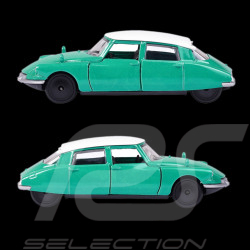 Citroen DS 19 Green / White Vintage Series 1/59 Majorette 212052010SMO