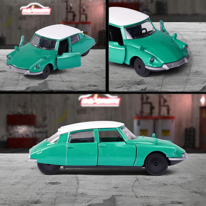 Citroën SM Majorette 1/65 - Modèle Réduit Bleu-vert Vintage - Année 1980 - Occasion