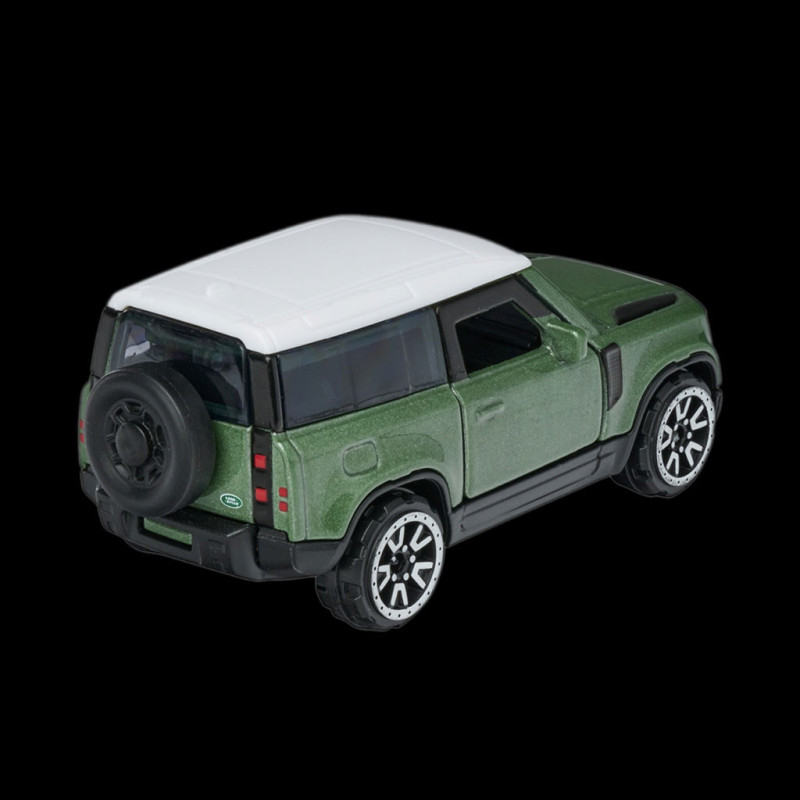 Majorette Premium Land Rover Defender 90 Spielzeugauto (1:64, 7,5 Cm) – Mit öffnenden Türen & Federung, Ab 3 Jahren