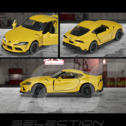 Toyota GT Supra Jaune 1/59 Majorette 212053052