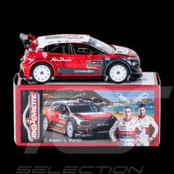 Citroën C3 2018 WRC N° 11 Craig Breen WRC Cars 1/59 Majorette 212084012