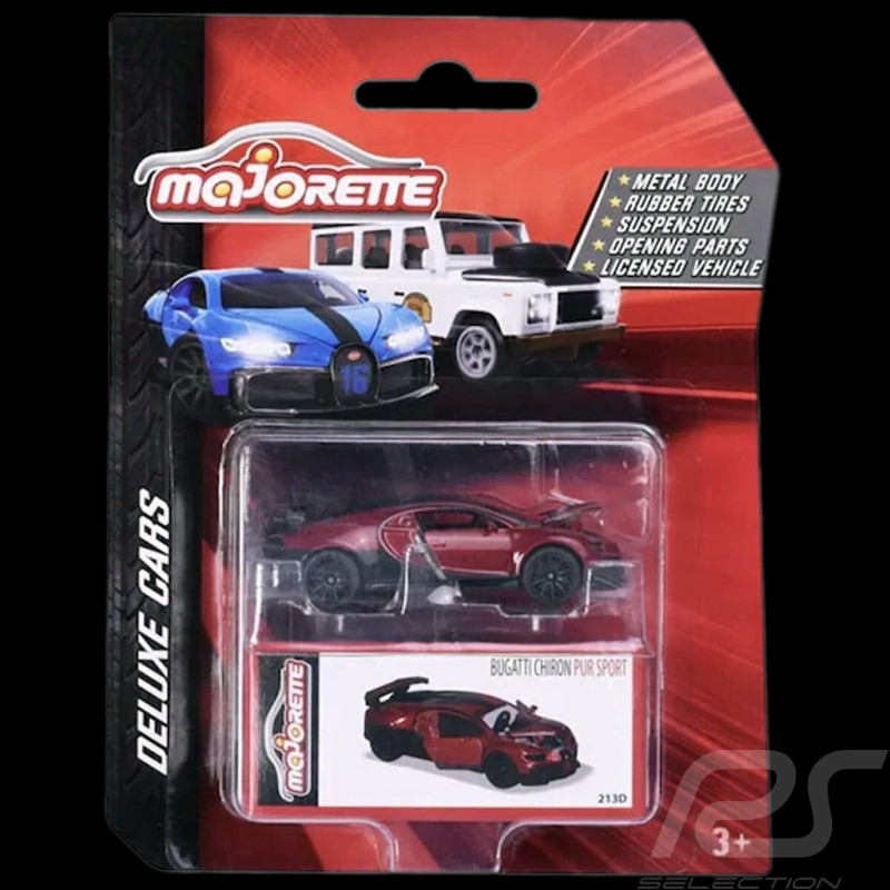 Bugatti Chiron Pur Sport Rouge 1/59 Majorette 212053152