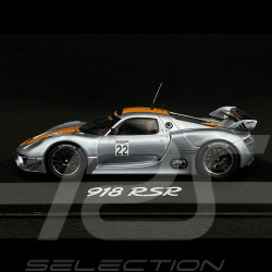 Porsche 918 RSR n° 22 Argent / Orange 1/43 Minichamps WAP0201910C