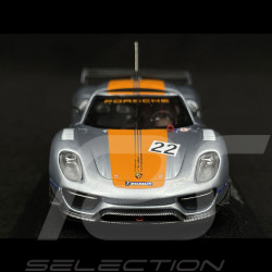 Porsche 918 RSR n° 22 Argent / Orange 1/43 Minichamps WAP0201910C