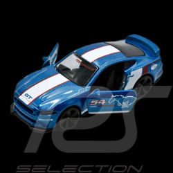 Ford Mustang GT N° 54 Blue / White Racing Cars 1/59 Majorette 212084009SMO