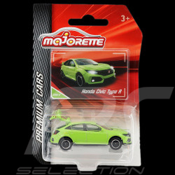 Honda Civic Type R Green 1/59 Majorette 212053052