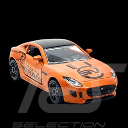 Jaguar F-Type R Race Taxi Orange / Black Racing Cars 1/59 Majorette 212084009SMO