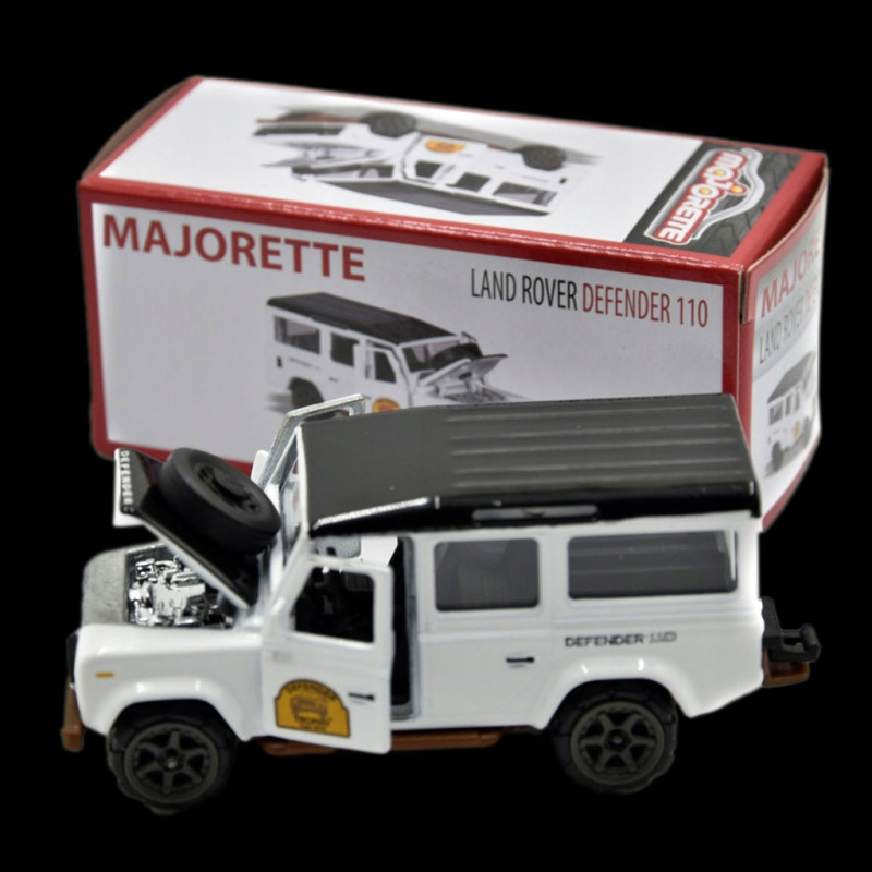Miniature majorette Land Rover défendeur avec caravane - Majorette