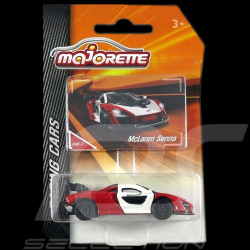 McLaren Senna Red / White Racing Cars 1/59 Majorette 212084009SMO