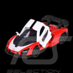 McLaren Senna Red / White Racing Cars 1/59 Majorette 212084009SMO