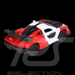 McLaren Senna Rot / Weiß Racing Cars 1/59 Majorette 212084009SMO