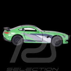 Mercedes AMG GT-R Green / Grey Racing Cars 1/59 Majorette 212084009SMO