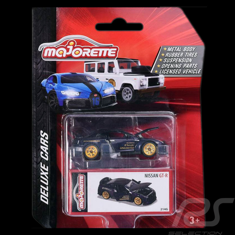 Nissan GT-R Purple 1/59 Majorette 212053152