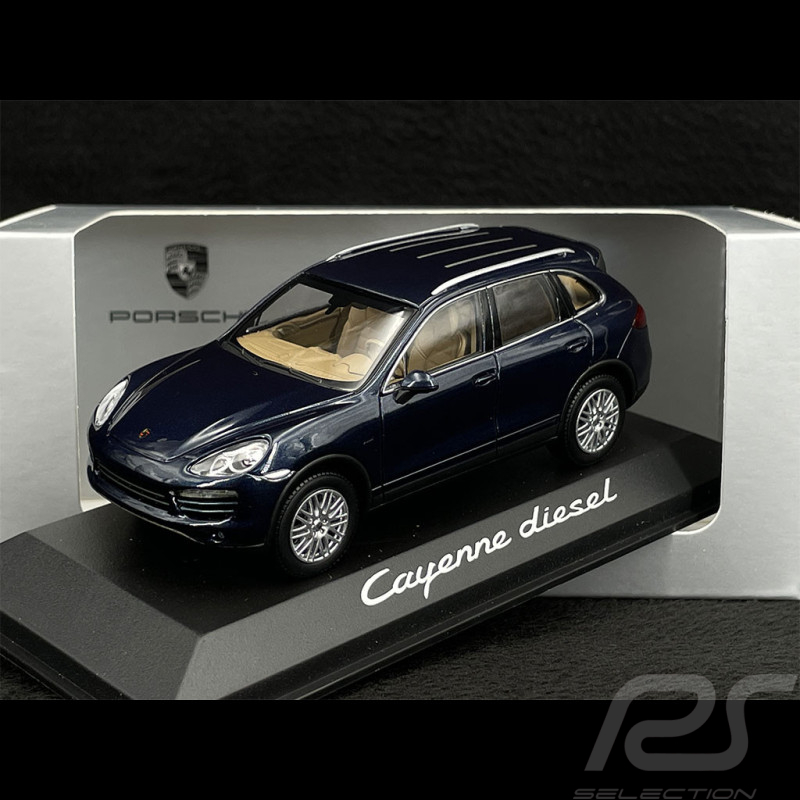 Porsche Cayenne diesel 2014 blau 1/43 Minichamps WAP 0200030B