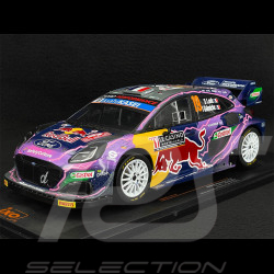 Sebastien Loeb Ford Puma Rally1 n° 19 Winner Rallye Monte Carlo 2022 1/18 Ixo Models RMC110