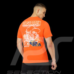 Red Bull T-shirt Max Verstappen Special Zandvoort Orange TU4333 - Unisex