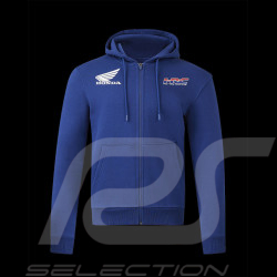 Honda Racing Jacke HRC Moto GP Vierge Lecuona Hoodie Blau TU5350 - herren