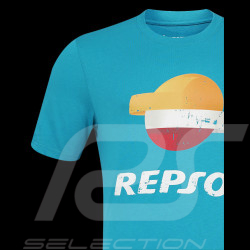 Repsol Honda T-Shirt Moto GP Marquez Mir Sky Blue TU5351 - men