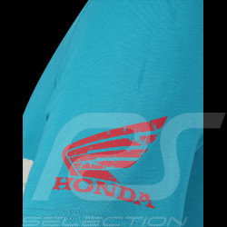 Repsol Honda T-Shirt Moto GP Marquez Mir Sky Blue TU5351 - men