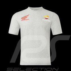 T-Shirt Repsol Honda Moto GP Marquez Mir Gris TU5352 - homme